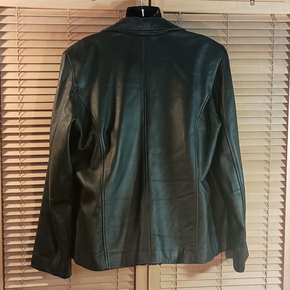 J.G. Hook Genuine Leather jacket Size Medium - Picture 5 of 5